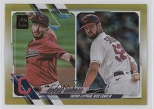 2021 Topps Update Rookie Combos Gold Foil Nick Sandlin Trevor Stephan 0x4h