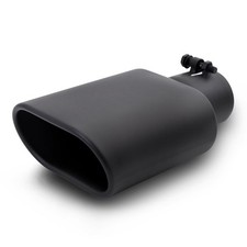 Rectangle Exhaust Tip 2.5 Inlet Black Coating Square Tailpipe 3 X 5.5 Outlet Rectangle Exhaust Tip 2.5 Inlet Black Coating Square Tailpipe 3 X 5.5 Outlet