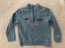 Vineyard Vines Child s Size 5 Aqua Blue Pullover Sweatshirt