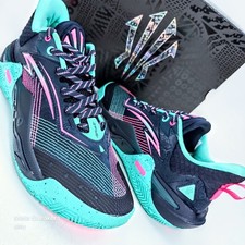 Anta Kai 1 Speed US 13 Mens Blue Green Pink Guardian Basketball 8125B1128S 7 NIB