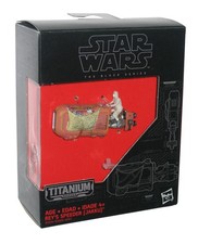 Star Wars Episode VII Black Series  2015  Titanium Rey's Speeder  Jakku  Toy Veh