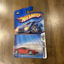 2004 Hot Wheels Corvette C6 058, First Edition Red 58/100