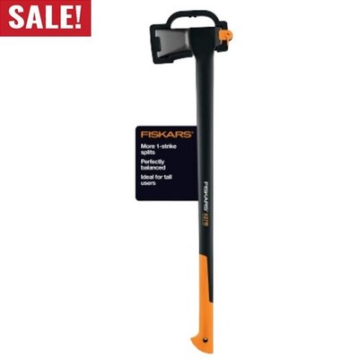 Super Splitting Axe Wood Splitter Medium Large Size Logs with 36'' shock handle