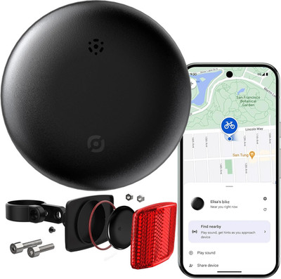 Bike Tracker for Android, Android Airtag Compatible with Google Find My Device A