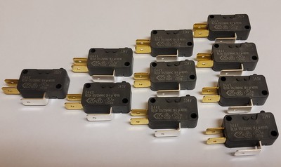 HAPP 10 pcs Cherry D44X 50G Microswitch - Arcade Joysticks Push Buttons 50g.