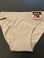 NEW MAIDENFORM TAN SEAMLESS HIGH LEG BIKINI / MSRP 13/ Size 5 / SMALL