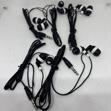 3.5mm In-ear Earbuds Headphones - Wired AUX Jack Earphone qty 5 
