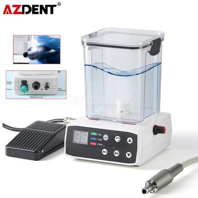 Dental LED Electric Brushless Micro Motor with Water Tank For Practice 1:5 1:1