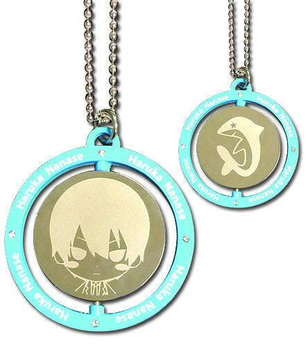 Gratuit! Haruka Bleu Métal Animé Collier GE-36388 - Photo 1 sur 1