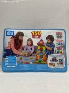 Mega Bloks Multicolor Numbers Blocks 150 Pieces Learning Educational