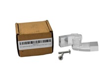 Basco Towel Bar Brackets Clear Plastic Chrome Stainless Steel Mounting Screw-In