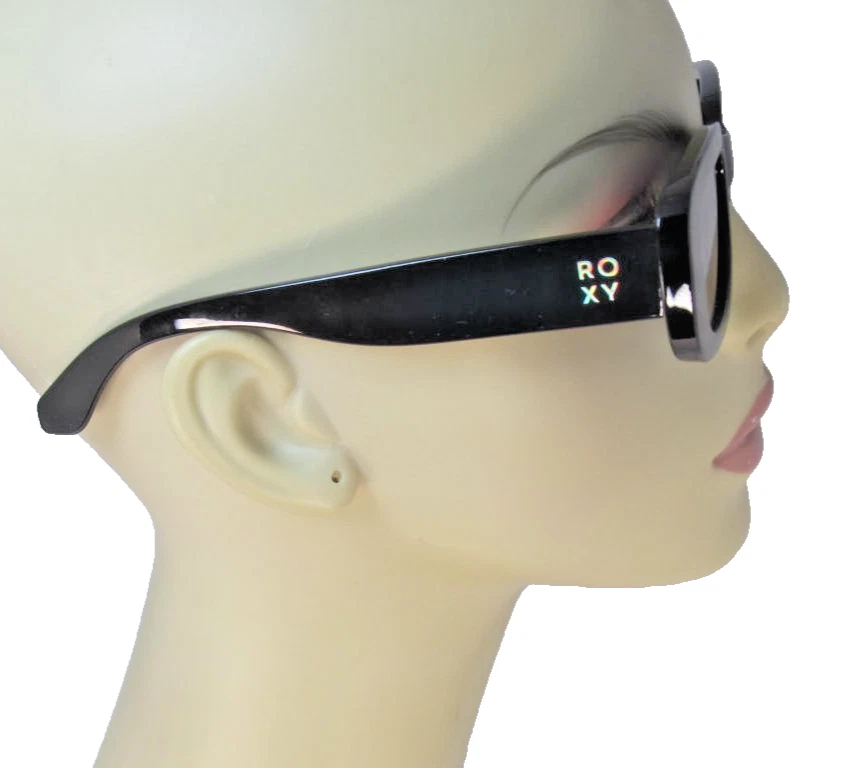 Gafas de sol ROXY negras brillantes de forma estrecha lentes Berry RS3007OP-001 Foto 3 de 4