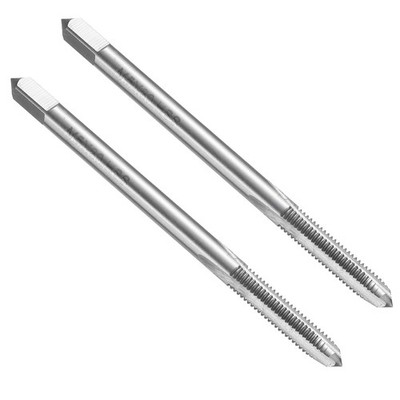 2Stk Gewindebohrer mit gerader Nut,M5 x 0,8,80mm,extra lang,metrische