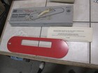 Sears Craftsman Dado Molding Head Insert Plate 14" x 3-3/4" for 10" Table Saws