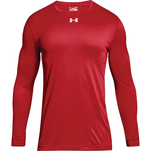 МУЖСКАЯ ФУТБОЛКА UNDER ARMOUR ДЛЯ РАЗДЕВАЛОК 20 С ДЛИННЫМ РУКАВОМ XLARGE 1305776-КРАСНЫЙ 7290₽