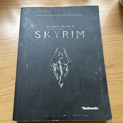 The Elder Scrolls V Skyrim Offizielles Lösungsbuch ohne Karte - Zustand gut