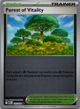 Forest of Vitality 117/132 UC Mega Evolution Pokemon Reverse Holo Near Mint