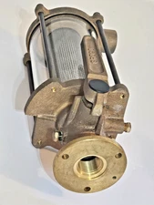 BRONZE GROCO BVS-750 3/4" NPT BALL VALVE SEACOCK RAW WATER STRAINER COMBO