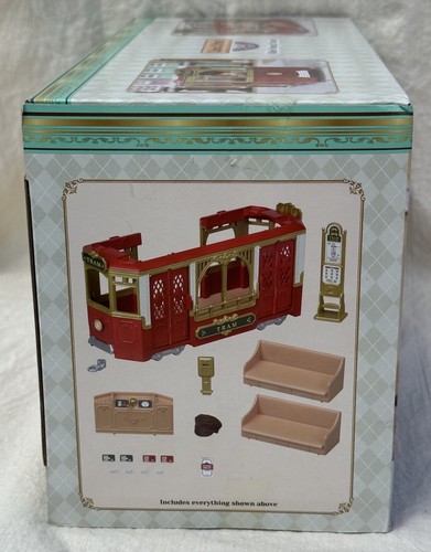 Sylvanian Families Calico Critters Town Series Ride Along Tram NEW CC3015 - Picture 7 of 17