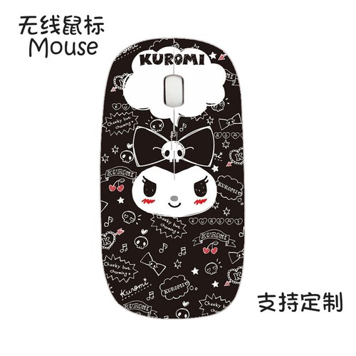 Lindo Mouse Inalámbrico para Juegos Kuromi KUROMI Receptor USB Óptico para PC Laptop Regalo - Imagen 2 de 32