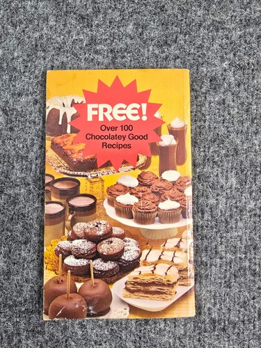 Hershey’s Cocoa Cookbook 1979 Cook Book Recipes Chocolate Dessert Vintage - Picture 4 of 7