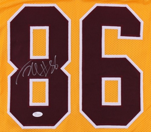 Jordan Reed Signed Washington Redskins Throwback Jersey (JSA COA) Pro Bowl T.E, - Picture 2 of 5