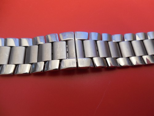 BAUME MERCIER STEEL RIVIERA 21MM DEPLOYMENT BAND BRACELET FOR 38MM UPDATE MODEL  - Bild 5 von 8