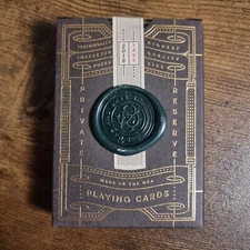 Dan & Dave Private Reserve Playing Cards New & Wax Sealed Art of Play V2 Deck