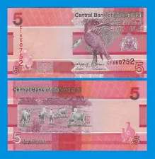 Gambia 5 Dalasis P 37 UNC 2023 / 2024