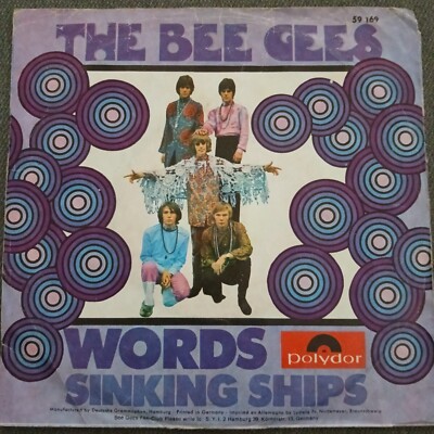 The Bee Gees* - Words (7'', Single, Mono)