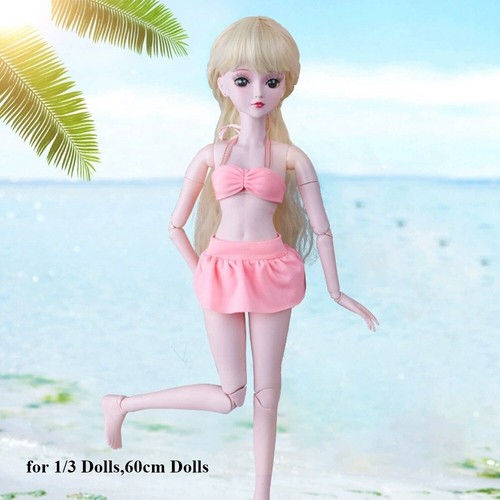 Casual Wear Bathing Swimsuits Clothes for 1/3 1/6 BJD 30/60cm Dolls - Picture 20 of 22