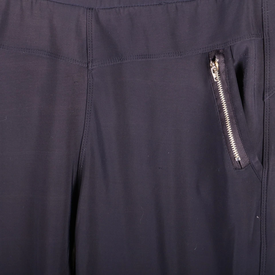 Pantalones informales ajustados negros de entrenamiento de club Hot Kiss para mujer L Foto 3 de 4