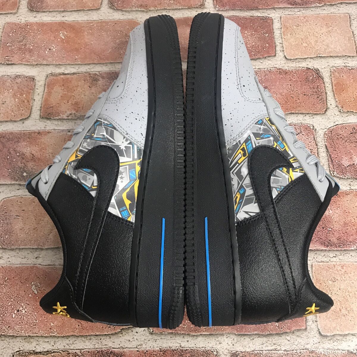 NIKE Air Force 1 Low LV8 GS Grafiti Graphics Shoes 6.5y NIKE Air Force 1 Low LV8 GS Grafiti Graphics Shoes 6.5y