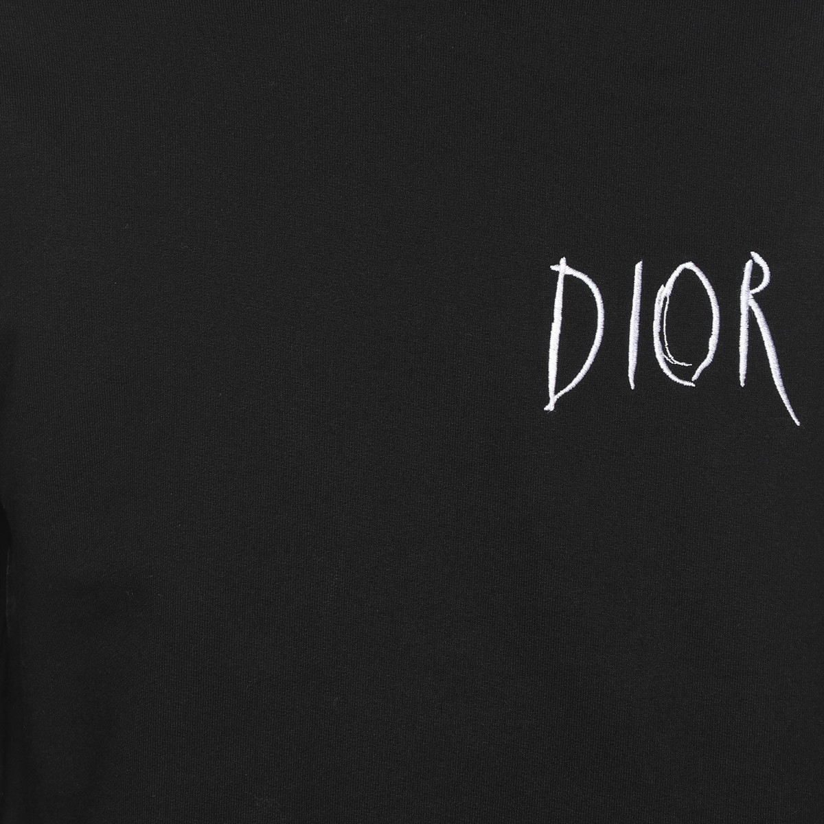 Dior X Raymond Pettibon Black Cotton Logo Embroidered Dior X Raymond Pettibon Black Cotton Logo Embroidered