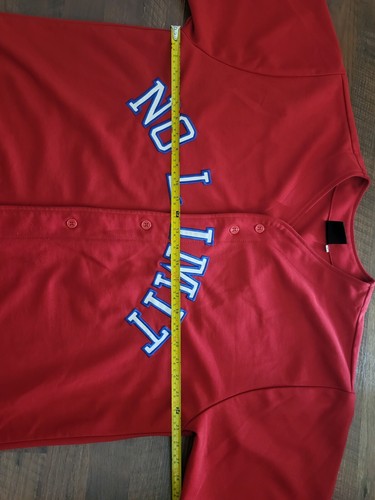 Vintage NO LIMIT Records Soldier Gear rot Baseball Trikot Größe Large limitierte Auflage - Bild 15 von 17