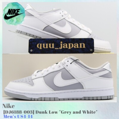 Nike Dunk Low Grey and White DJ6188-003 Men's US4-14 NEW