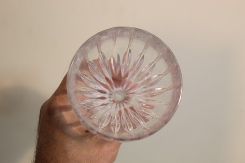 MIKASA PARK LANE 8 oz CRYSTAL 6 3/4" WINE GOBLET STEM WATER GOBLET - Picture 2 of 7