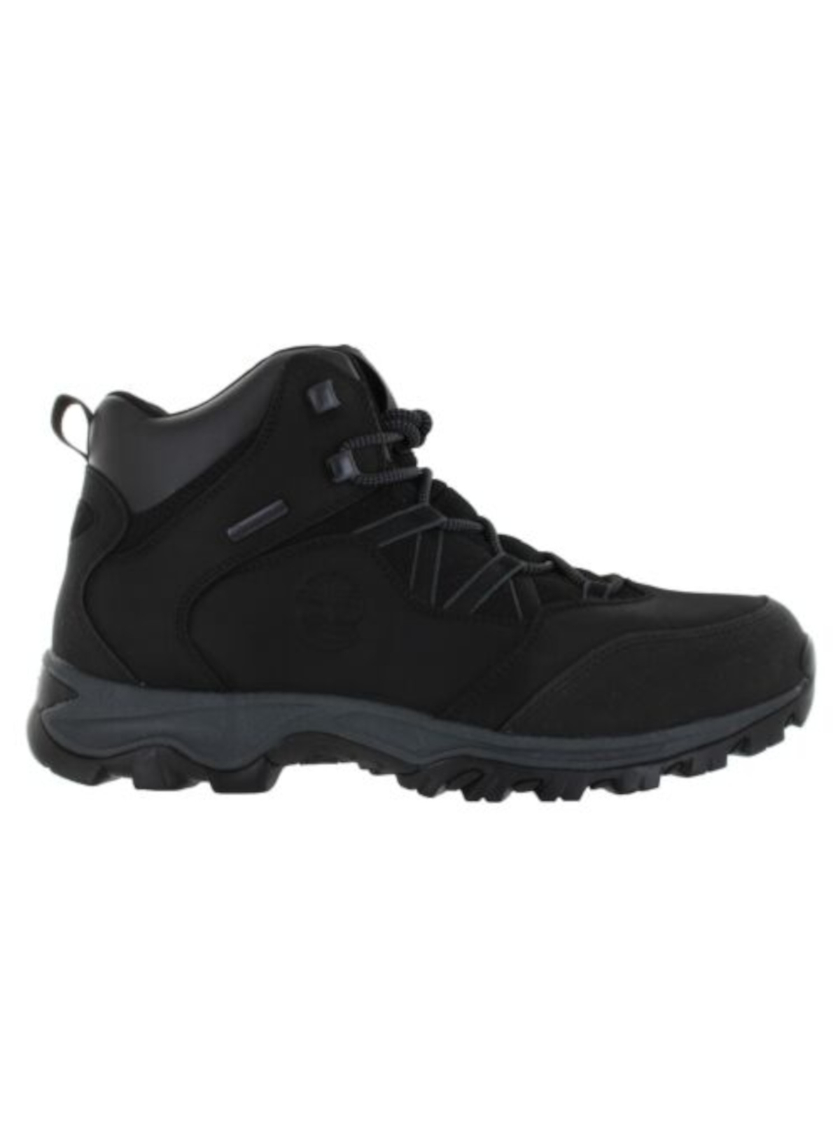 Мужские походные ботинки TIMBERLAND Mens Black Mt. Major из кожи на танкетке с круглым носком, 11,5 М