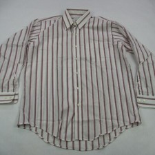 Arrow Bradstreet Shirt Mens 16.5 Stripes Vintage Pocket Casual Long Sleeve