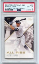 ON FIRE !!  Aaron Judge 2019 TPS.X TATIS JR. 0.23 #N7 PSA10 GEM Mint! #54535645