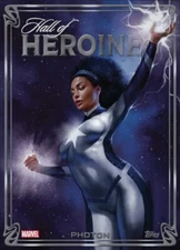 Topp Marvel Collect - Heroines 23 - Photon - Hall of Heroines Silver SR