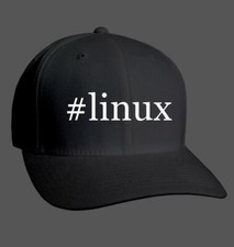  linux - Adult Hashtag Baseball Cap Hat NEW RARE