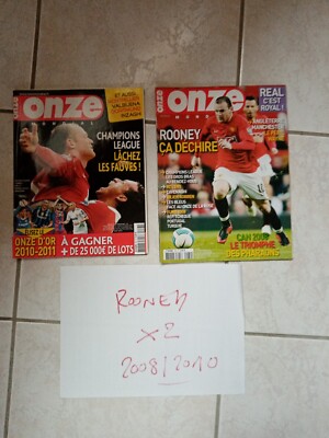 Lot 6 Revues ONZE MONDIAL 2008-2011 – Spécial Benzema, Lyon, Real Madrid