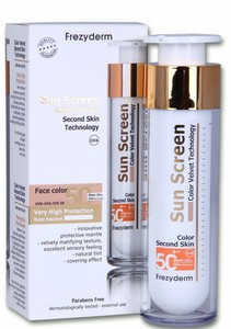 sunscreen color velvet technology