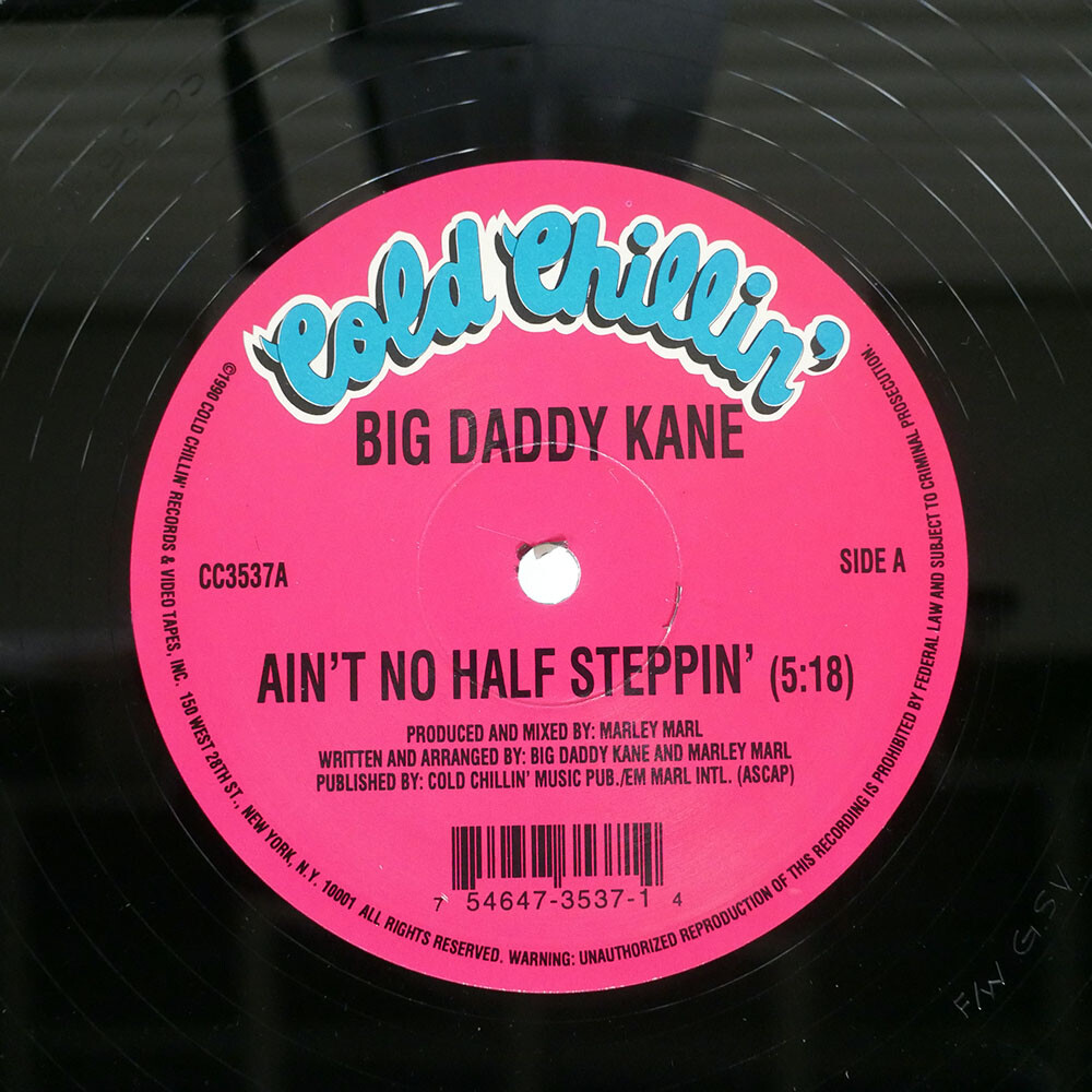 BIG DADDY KANE AIN'T NO HALF STEPPIN' / GET INTO IT COLD