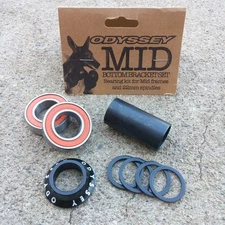ODYSSEY BMX BIKE 22mm MID BOTTOM BRACKET KIT BICYCLE BEARINGS PRIMO CULT SUNDAY