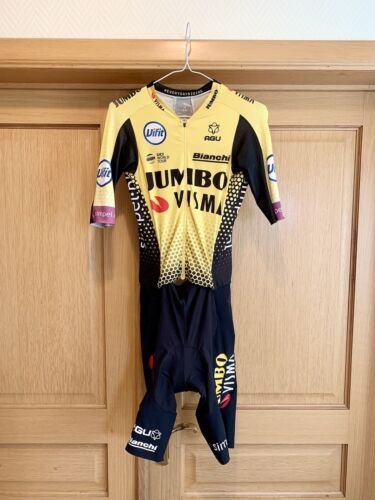 Jumbo Visma 2019 worn by Danny van Poppel Agu Tour de France Giro cycling suit