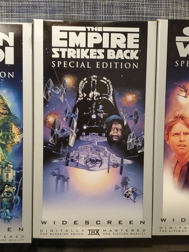 Star Wars Trilogy VHS, Special Edition Platinum Widescreen Edition VTG 1997 - Picture 6 of 10