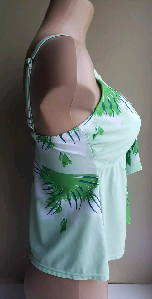 Camiseta Tankini Venus Tropical Talla 10 Nueva Sin Etiquetas Foto 4 de 4