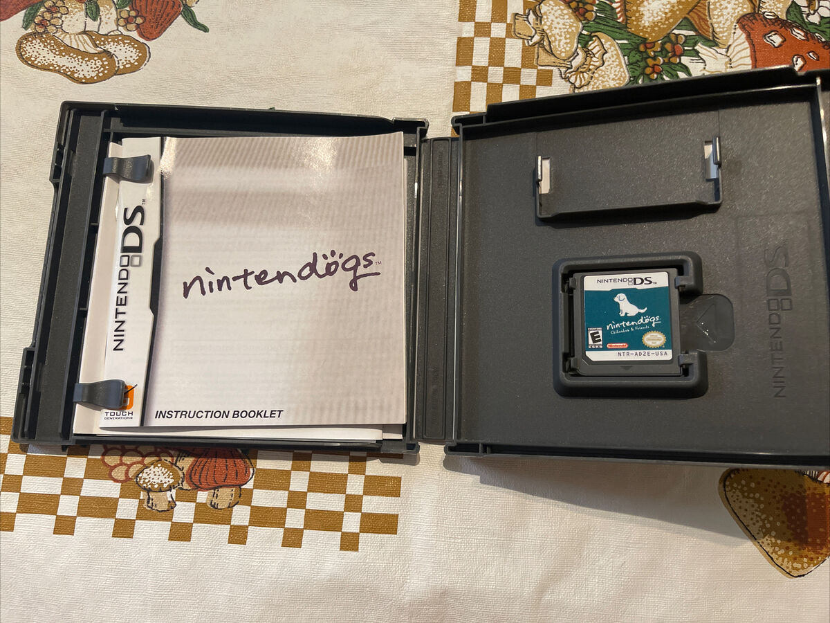 NINTENDOGS DOGS NINTENDO DS BOX and MANUAL 45496736439| eBay NINTENDOGS DOGS NINTENDO DS BOX and MANUAL 45496736439| eBay